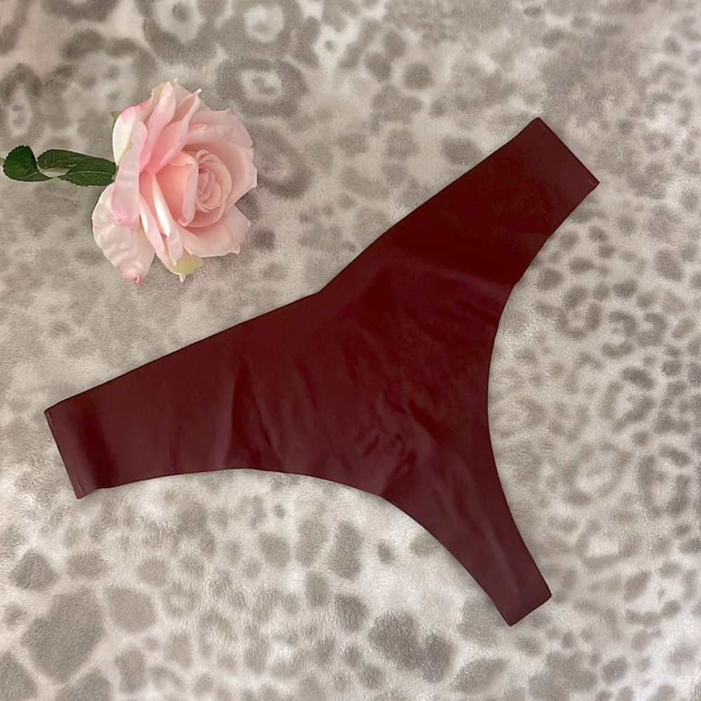 Women’s Burgundy Red Wine Thing Panties Size M